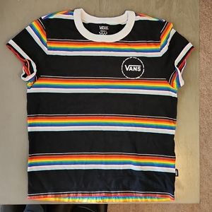 Little girls Vans t-shirt size small
